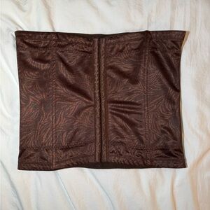 Brown Corset Top